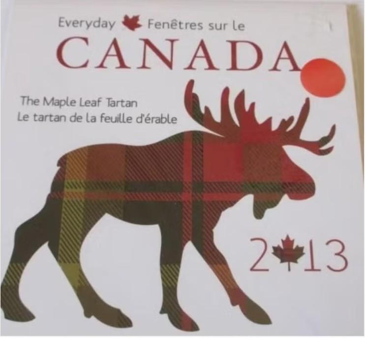 Canada - The Maple Leaf Tartan (2013) set, Ophalen of Verzenden, Noord-Amerika, Setje