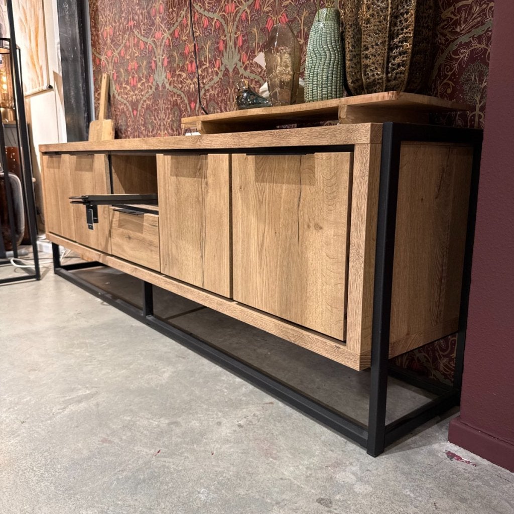 Tv- meubel Cornedo - Melamine - 193 cm - Pronto Wonen, Niet ingevuld, Niet ingevuld, Niet ingevuld