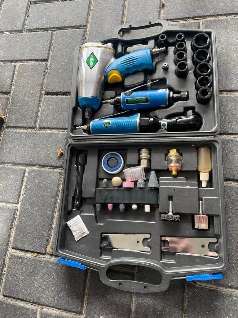 Airpress set, Ophalen of Verzenden, Zo goed als nieuw