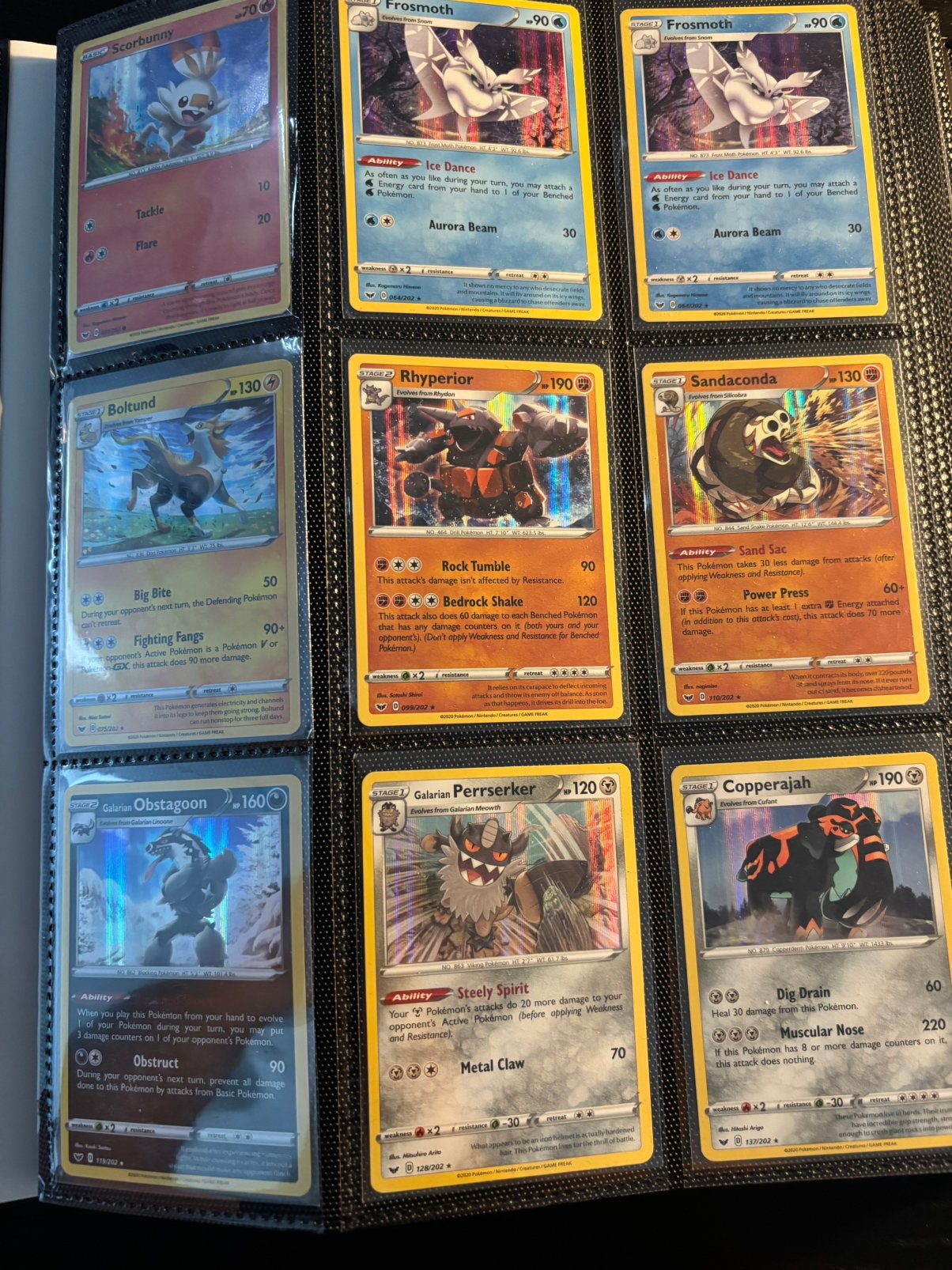 Pokémon Kaarten Holo’s Sword & Shield Base / 202, Ophalen of Verzenden, Zo goed als nieuw, Meerdere kaarten