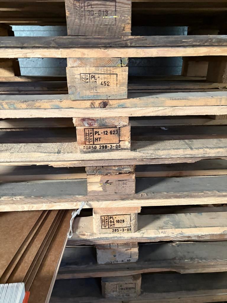 Gebruikte Europallets - Stevig en Duurzaam, Ophalen, Zo goed als nieuw, Pallet, Minder dan 200 cm