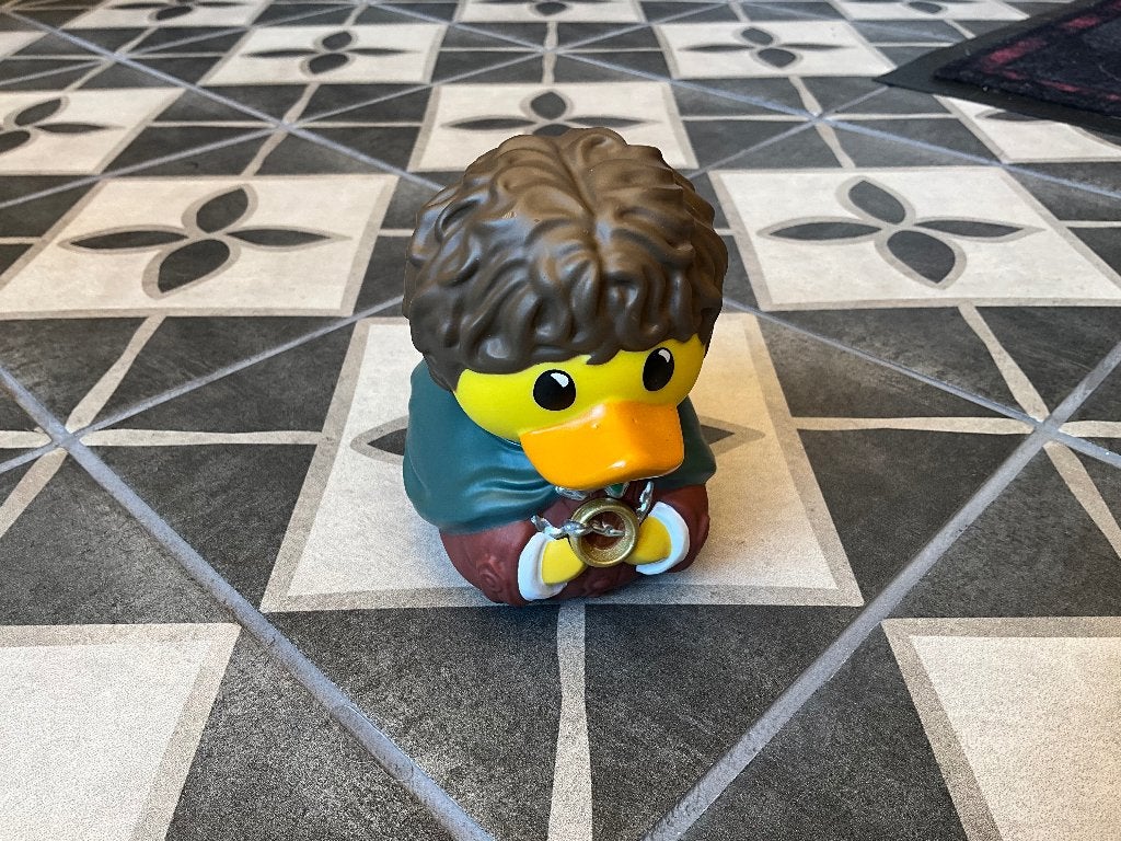 Tubbz badeend frodo baggins van the lord of the rings, Tubbz badeend frodo baggins van the lord of the rings, Nieuw, Ophalen of Verzenden