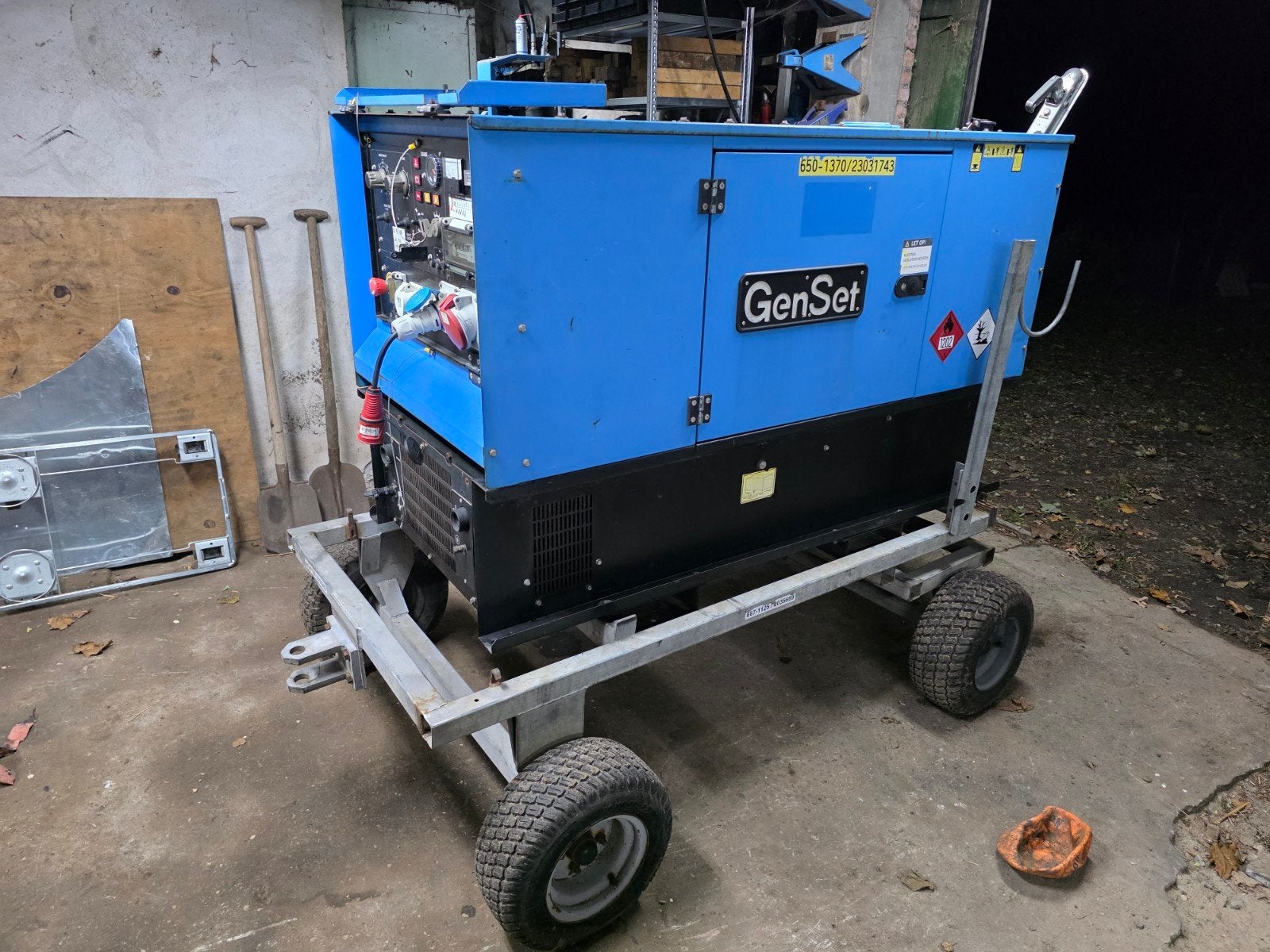 Genset MPM 16/400 s-k Las aggregaat / generator, Ophalen, Zo goed als nieuw