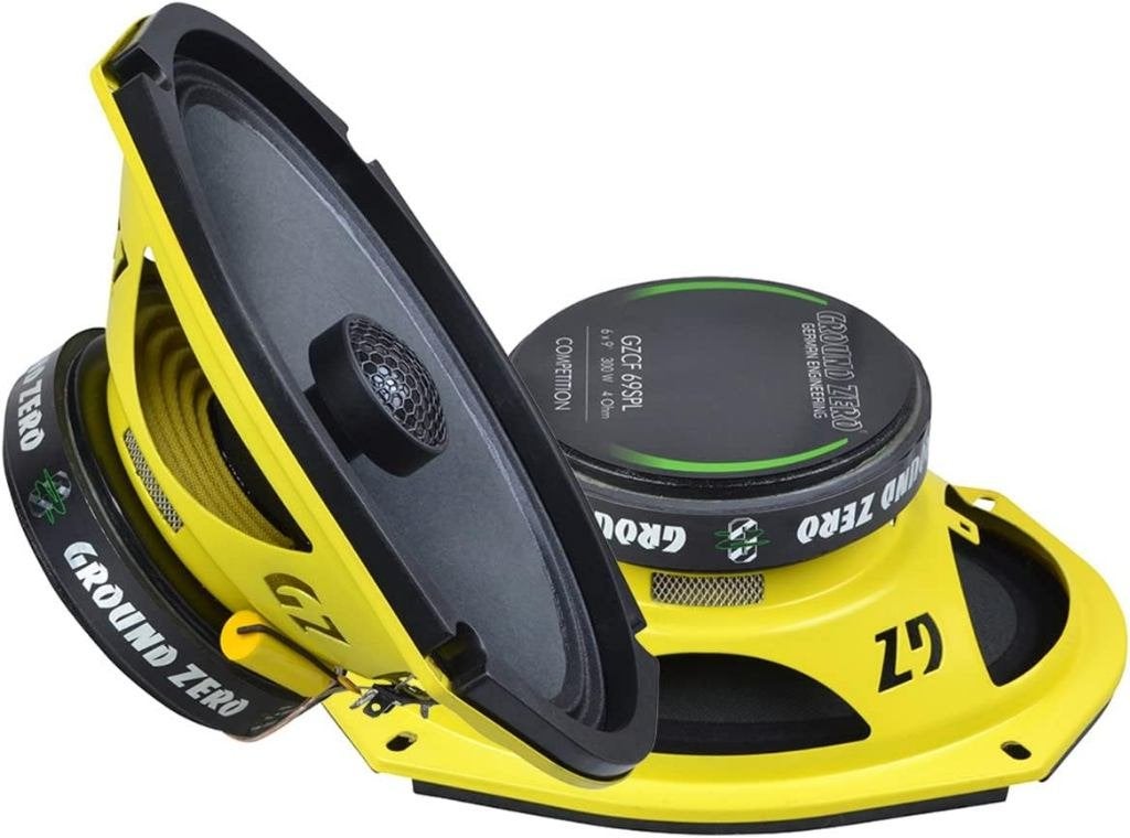 Ground Zero GZCF 69SPL 69″ 2-way coaxial speakers ovaal