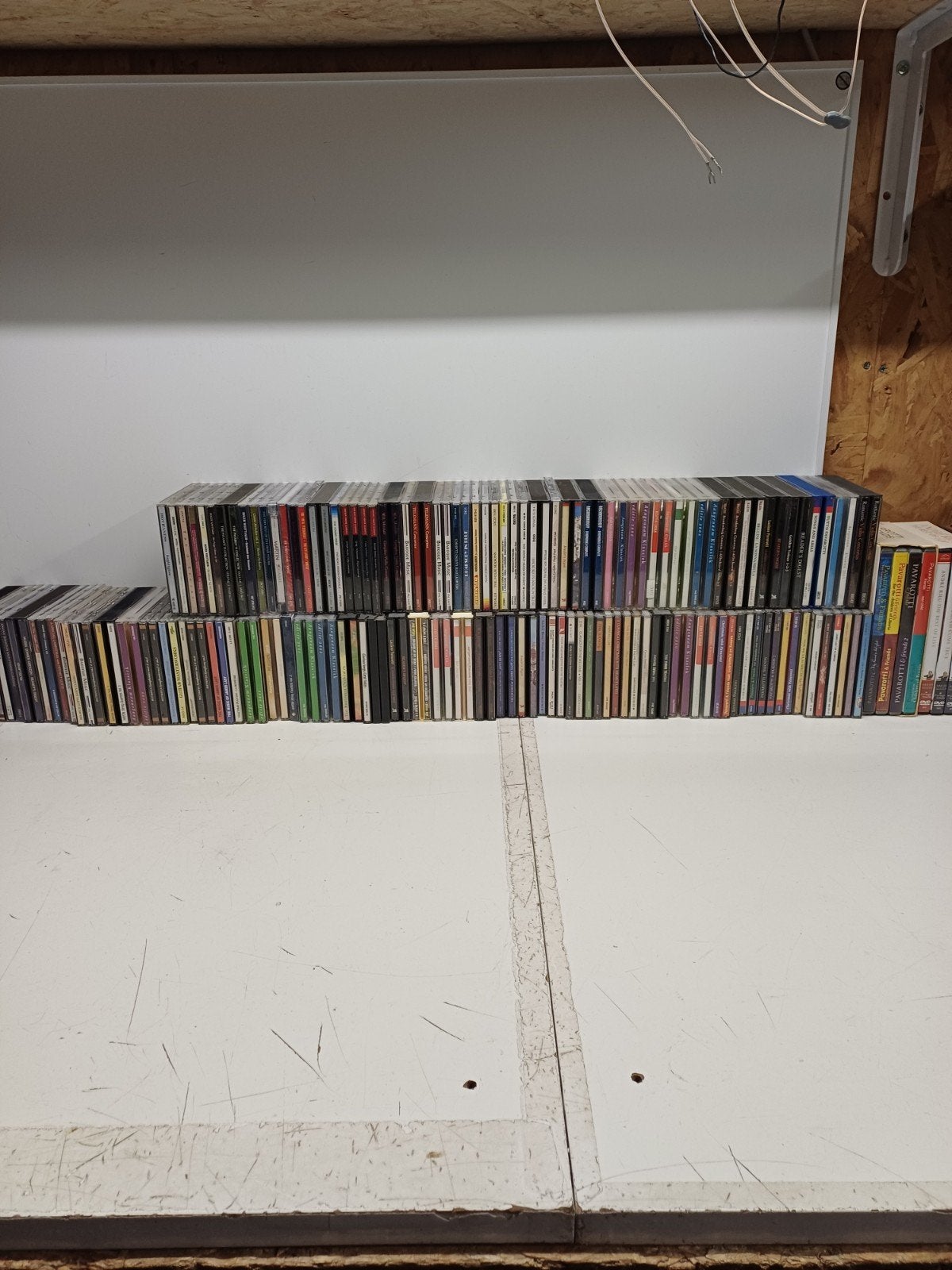 Partij klassieke cd's en muziek dvd's (115 cd's, 15 dvd's)