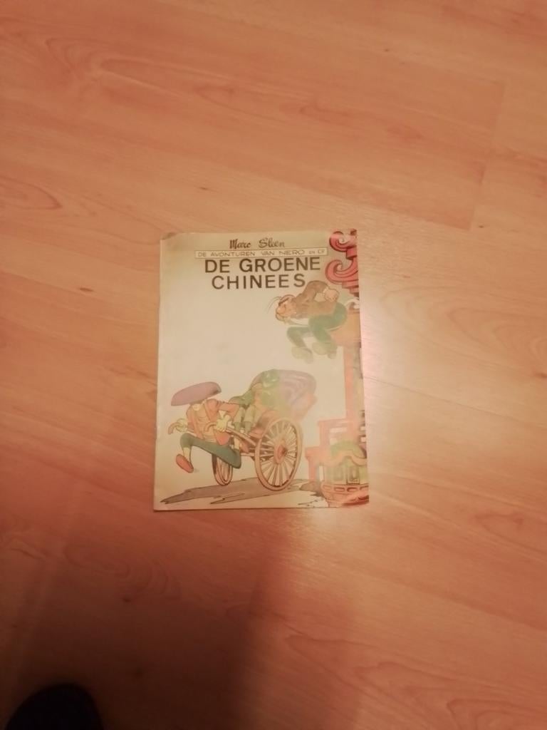 Nero - De Groene Chinees (Marc Sleen), Boeken, Stripboeken, Gelezen, Eén stripboek, Ophalen of Verzenden