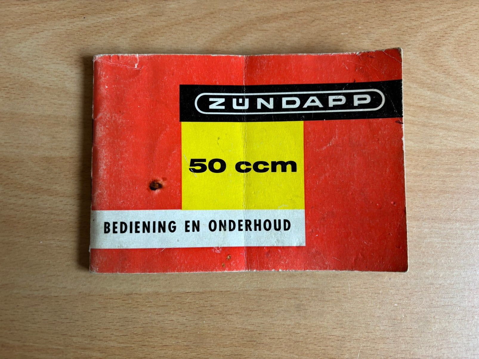 Bediening en onderhoud boekje, Fietsen en Brommers, Ophalen of Verzenden, Gebruikt, Overige modellen