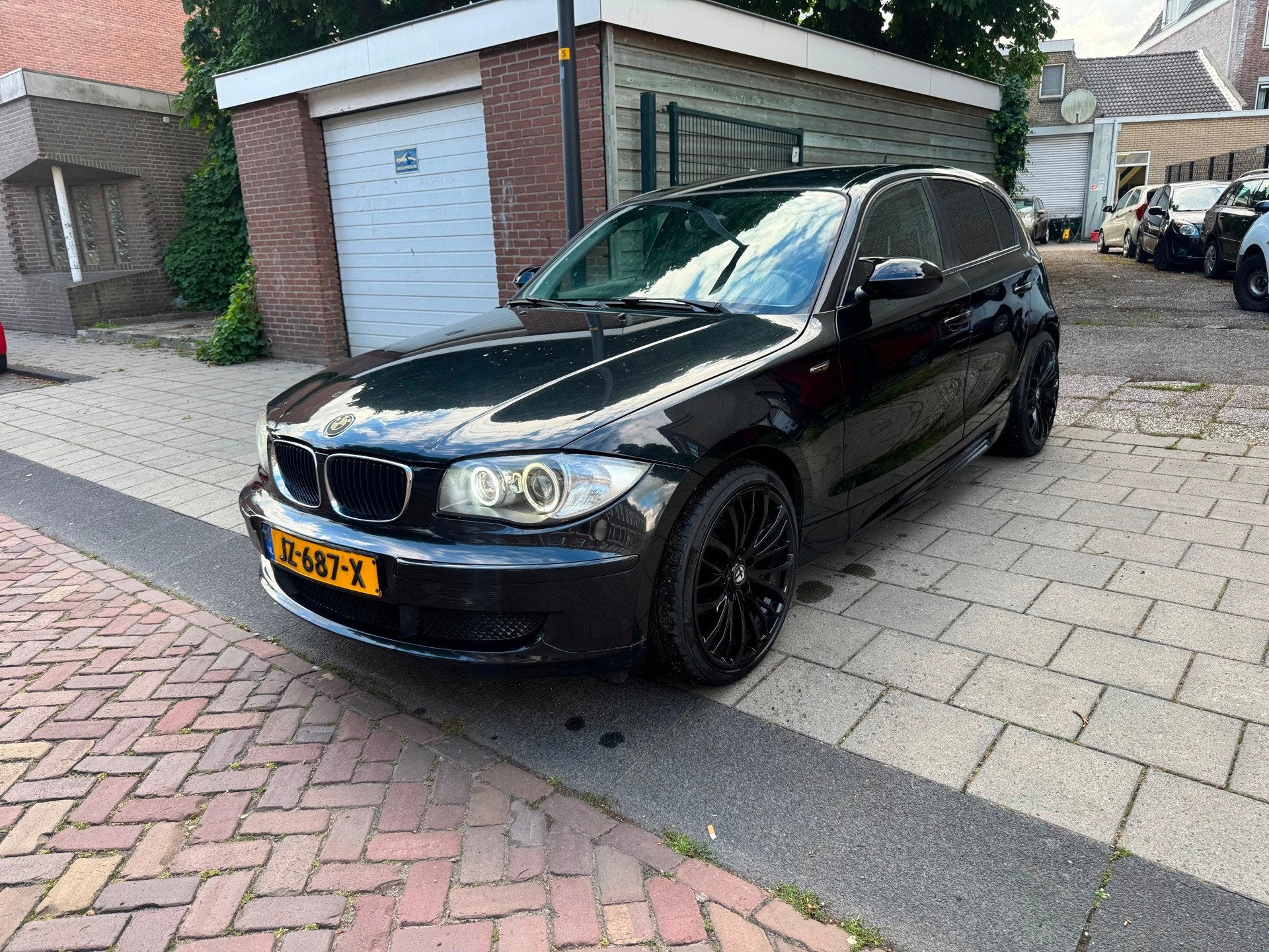 BMW 1-serie 116i Benzine Handgeschakeld M Pakket!, 1-Serie, Euro 5, Zwart, 4 stoelen
