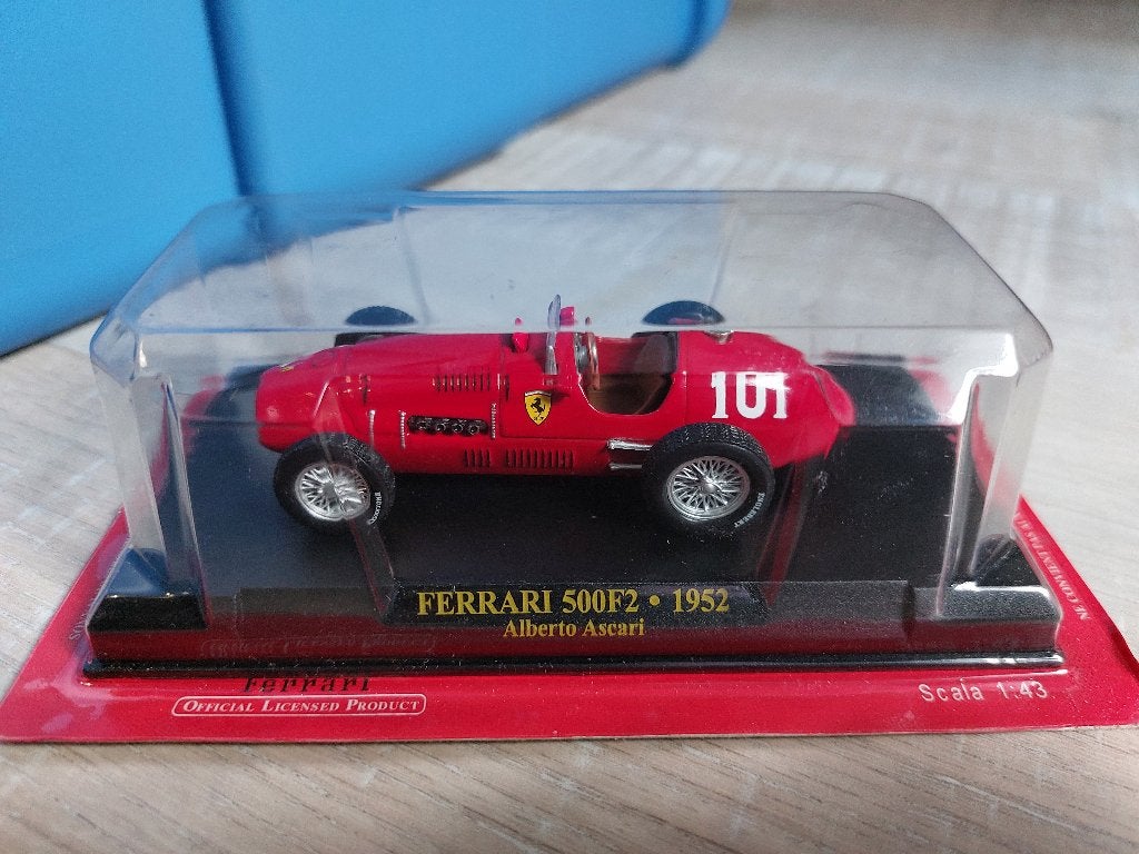 1:43Ferrari 500 F2 1952 #101 Alberto Ascari 1:43 Altaya OVP, Ophalen of Verzenden, Nieuw, Auto, Overige merken