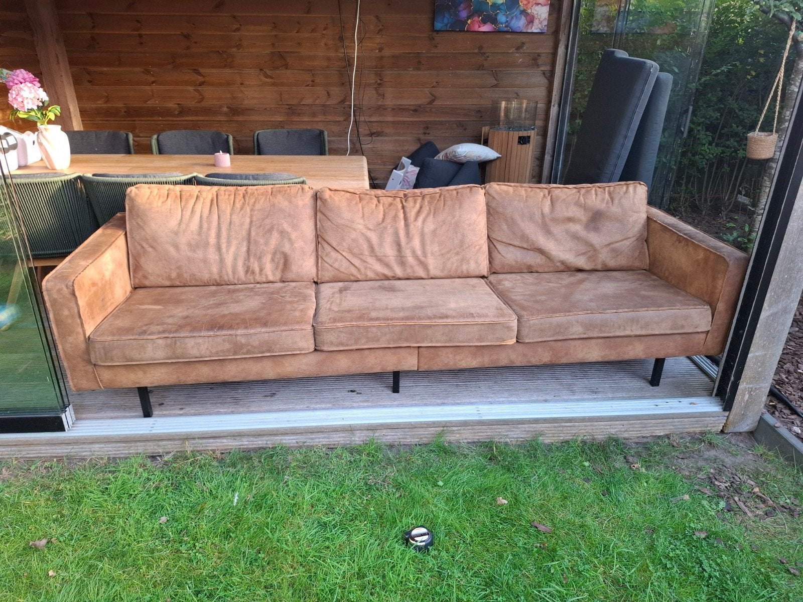 Bepurehome Rodeo Bank 3,5-Zits, Ophalen, 250 tot 300 cm, Gebruikt, Driepersoons