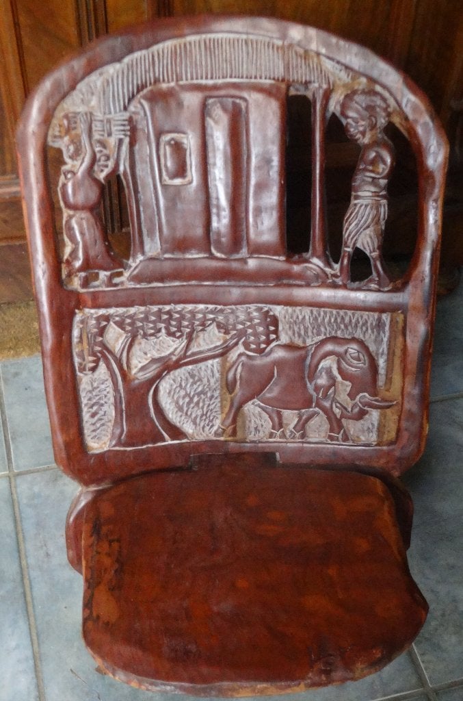 OOSTERS STOELTJE * Leuk Item *, Antiek en Kunst, Antiek | Meubels | Stoelen en Banken, Verzenden