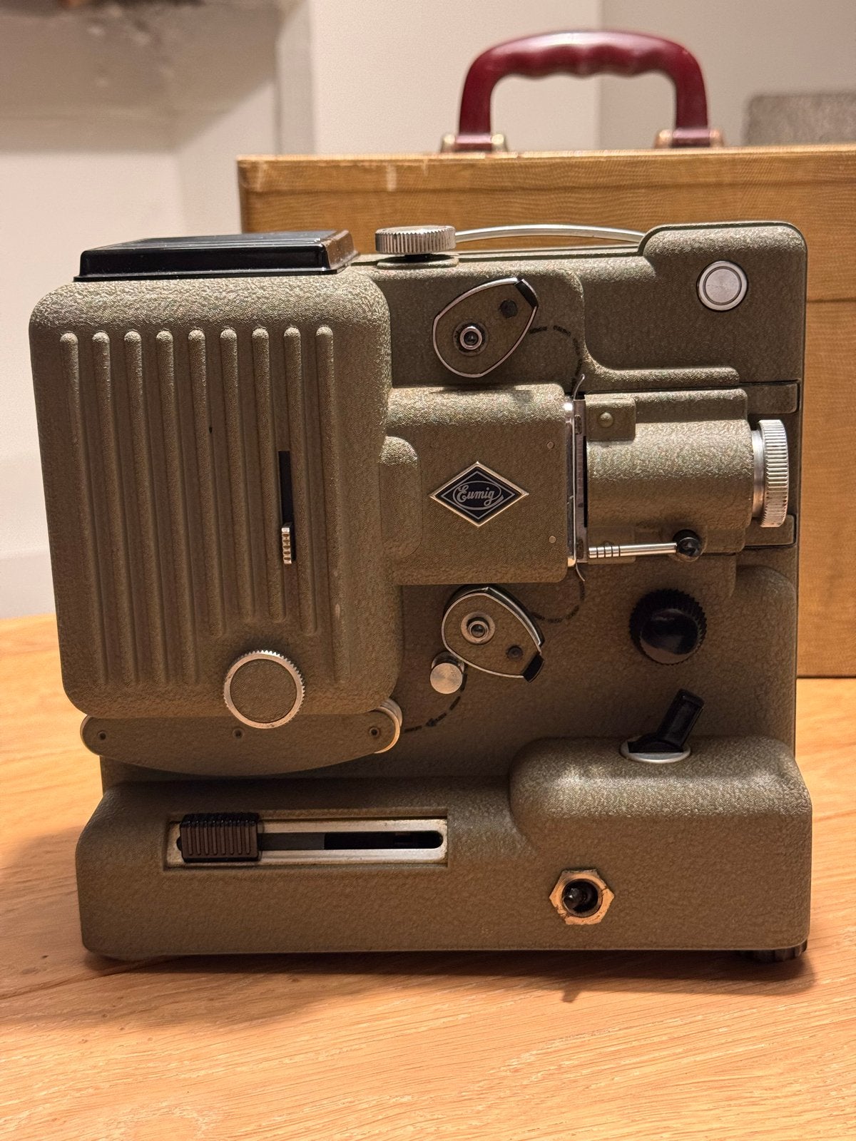 Eumig P8 8mm filmprojector compleet met koffer, Ophalen, Gebruikt, Overige typen