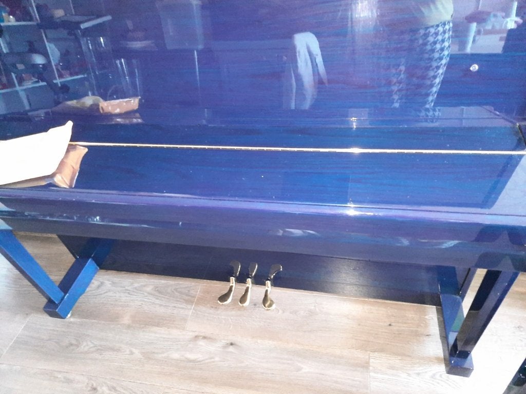 Piano met bankje, Ophalen, Overige kleuren, Zo goed als nieuw, Piano