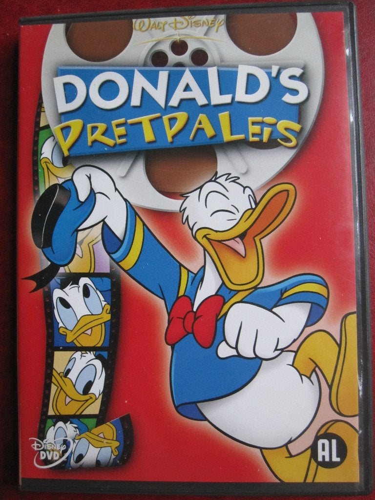 Donald's pretpaleis (DISNEY), Spaans, Tekenfilm, Ophalen of Verzenden, Zo goed als nieuw