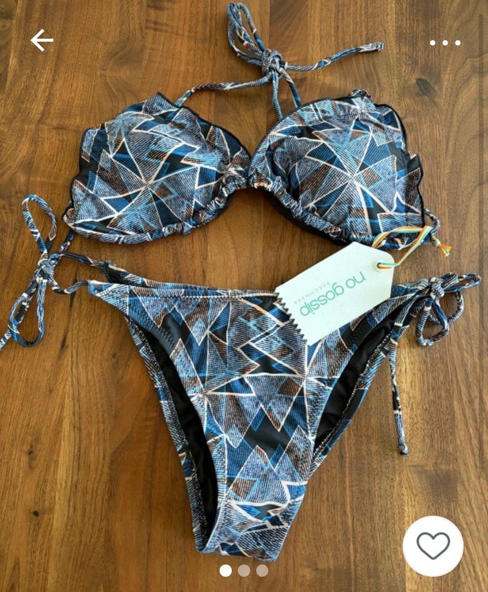 No Gossip 40 Nieuwe Bikini Halter Print, Ophalen of Verzenden, Nieuw, Meerkleurig, Bikini