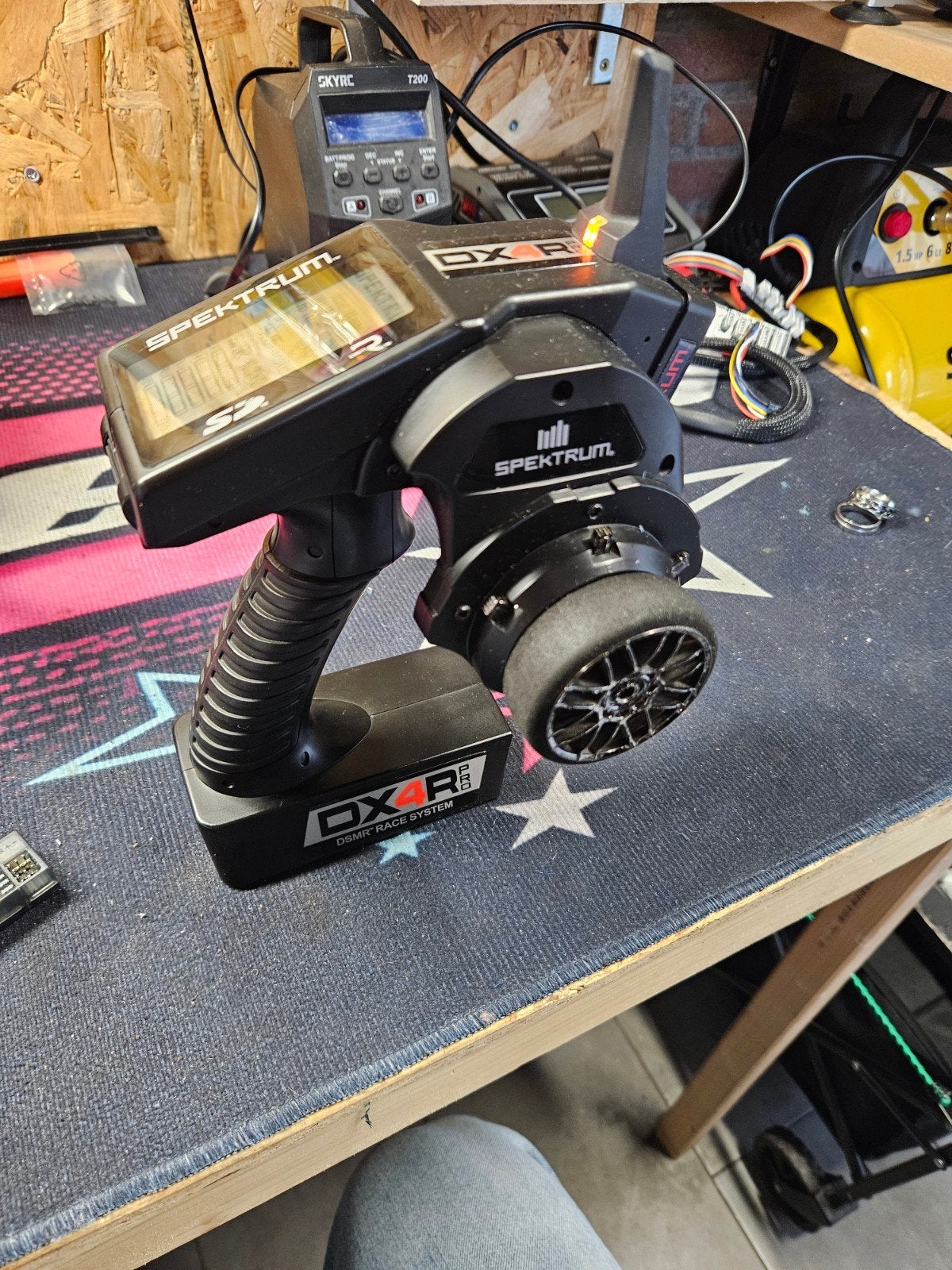 Spektrum dx4r pro zender met ontvanger, Ophalen of Verzenden, Gebruikt, Onderdeel