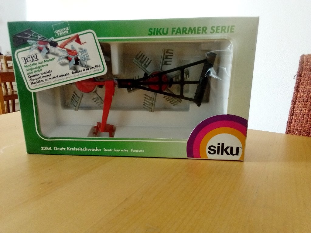 Siku hark Deutz Fahr, Ophalen, Gebruikt, Tractor of Landbouw, SIKU