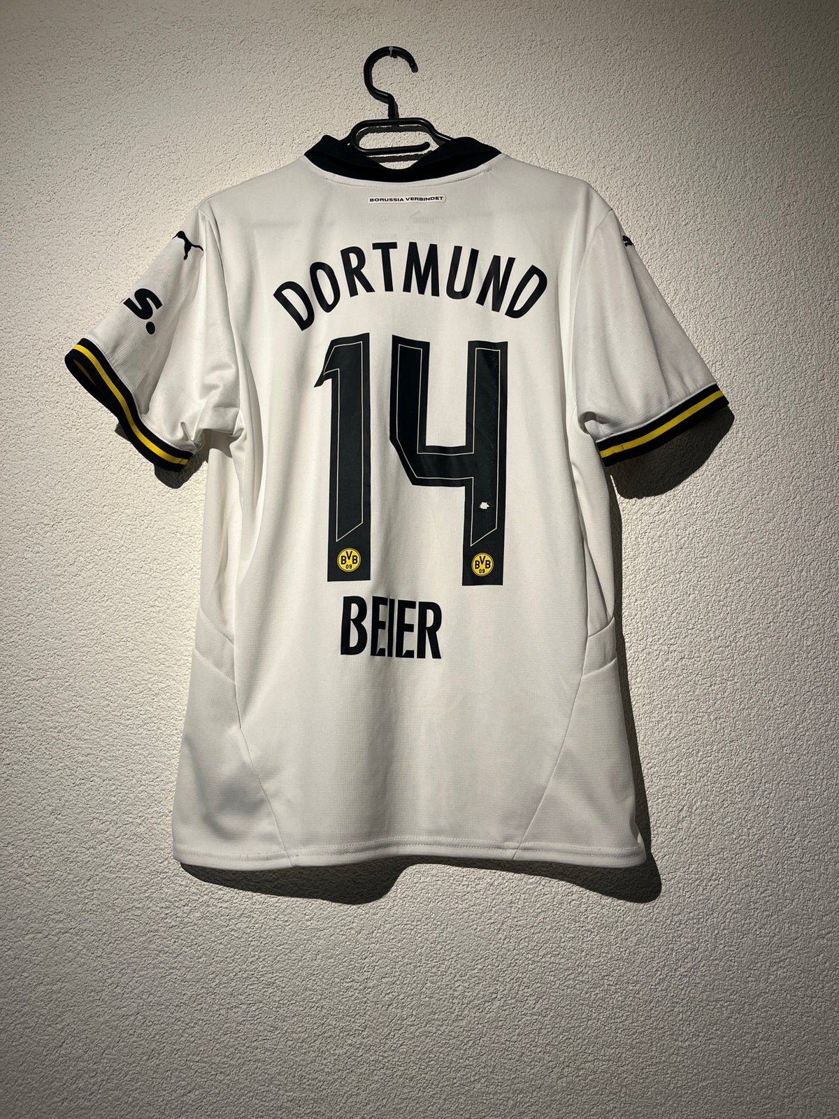Borussia Dortmund away 2024/2025, Maat 48/50 (M), Wit, Ophalen of Verzenden, Zo goed als nieuw