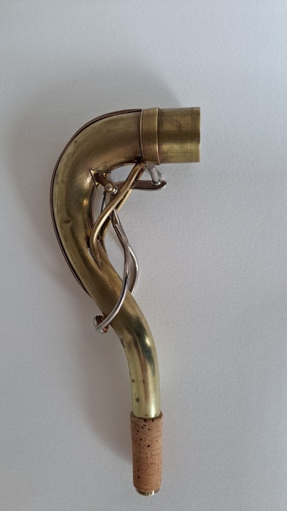 Buescher 400 Top Hat & Cane Tenor Sax Nek ,origineel, Muziek en Instrumenten, Ophalen of Verzenden, Gebruikt, Tenor