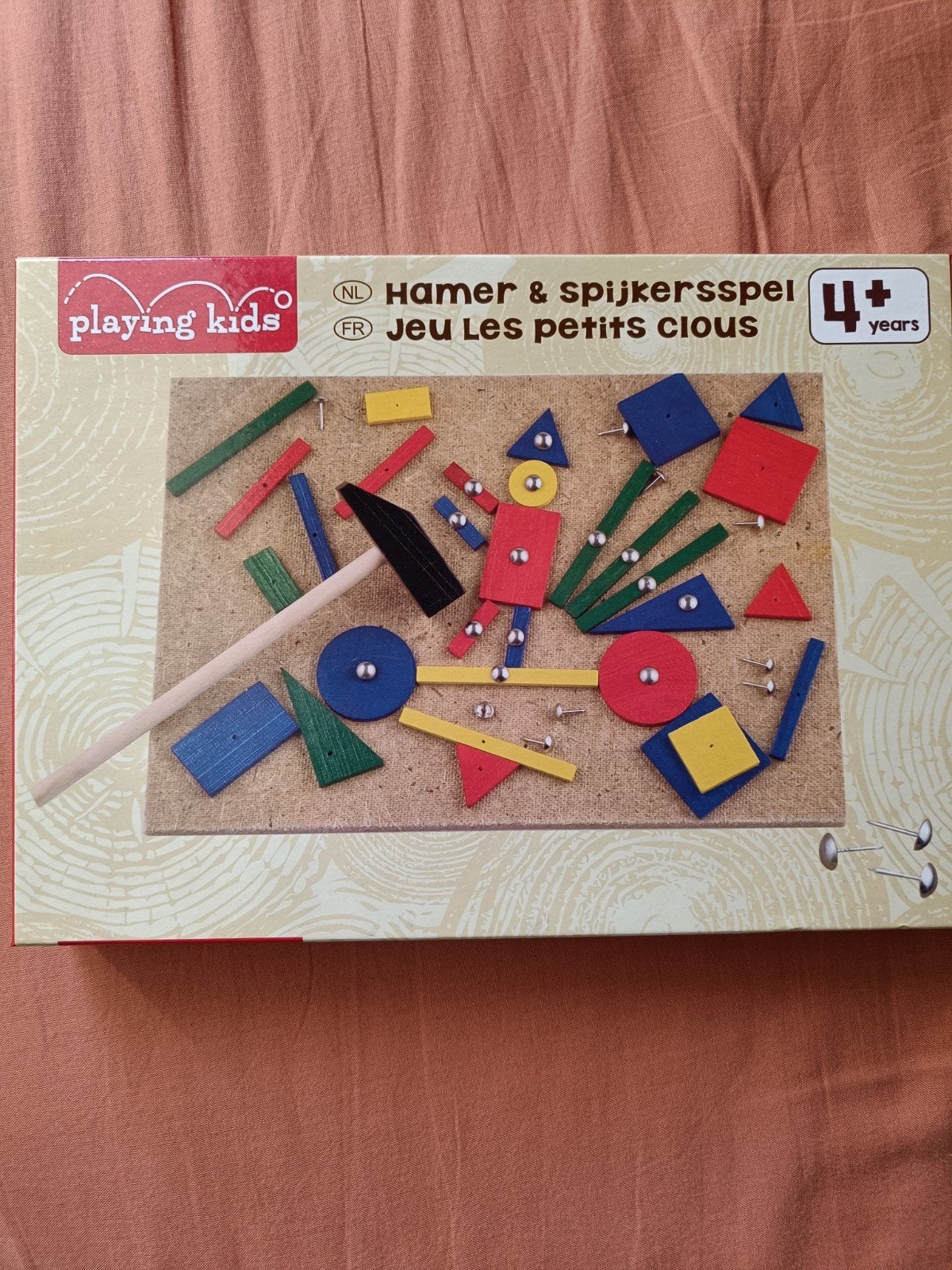 Playing Kids Hamer & Spijkersspel - Nieuw, Ophalen, Nieuw, Knutselen