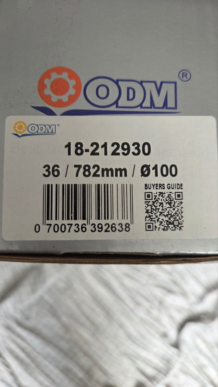 Aandrijfas ODM 18-212930 - Nieuw, Ophalen of Verzenden