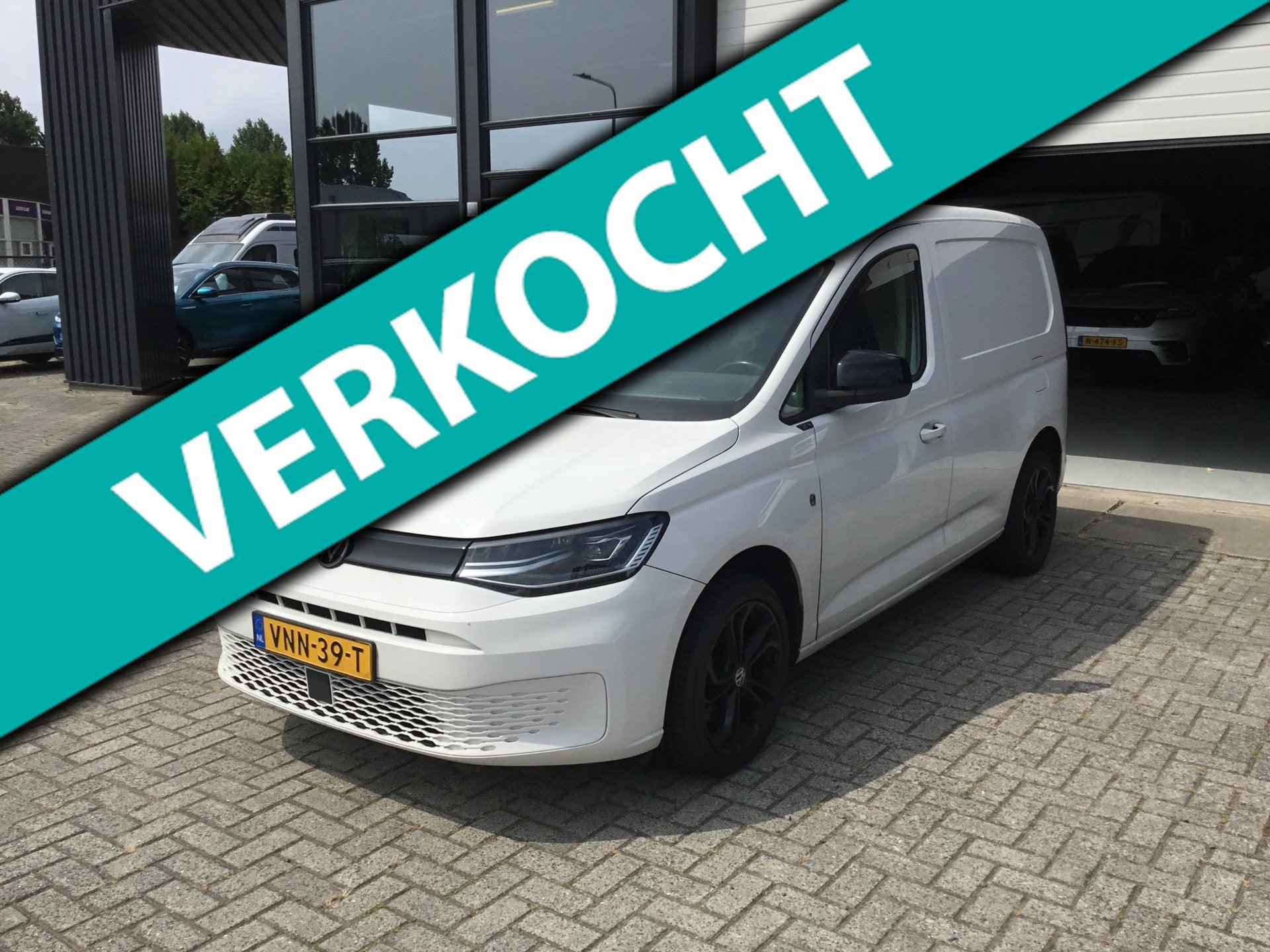 Volkswagen Caddy Cargo 2.0 TDI DSG, Auto's, Bestelauto's, Stof, Gebruikt, Euro 6, 4 cilinders