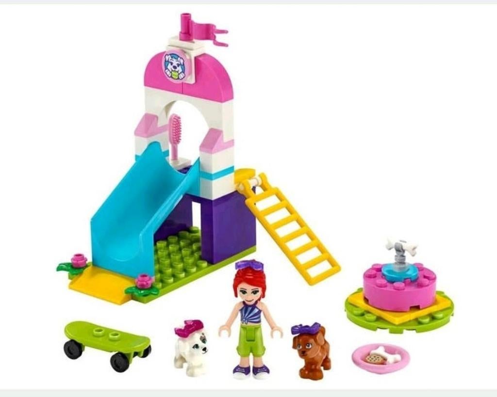 Compleet! LEGO Friends 41396 Hondenspeelplaats met Mia, Lego, Compleet, Friends, Ophalen of Verzenden