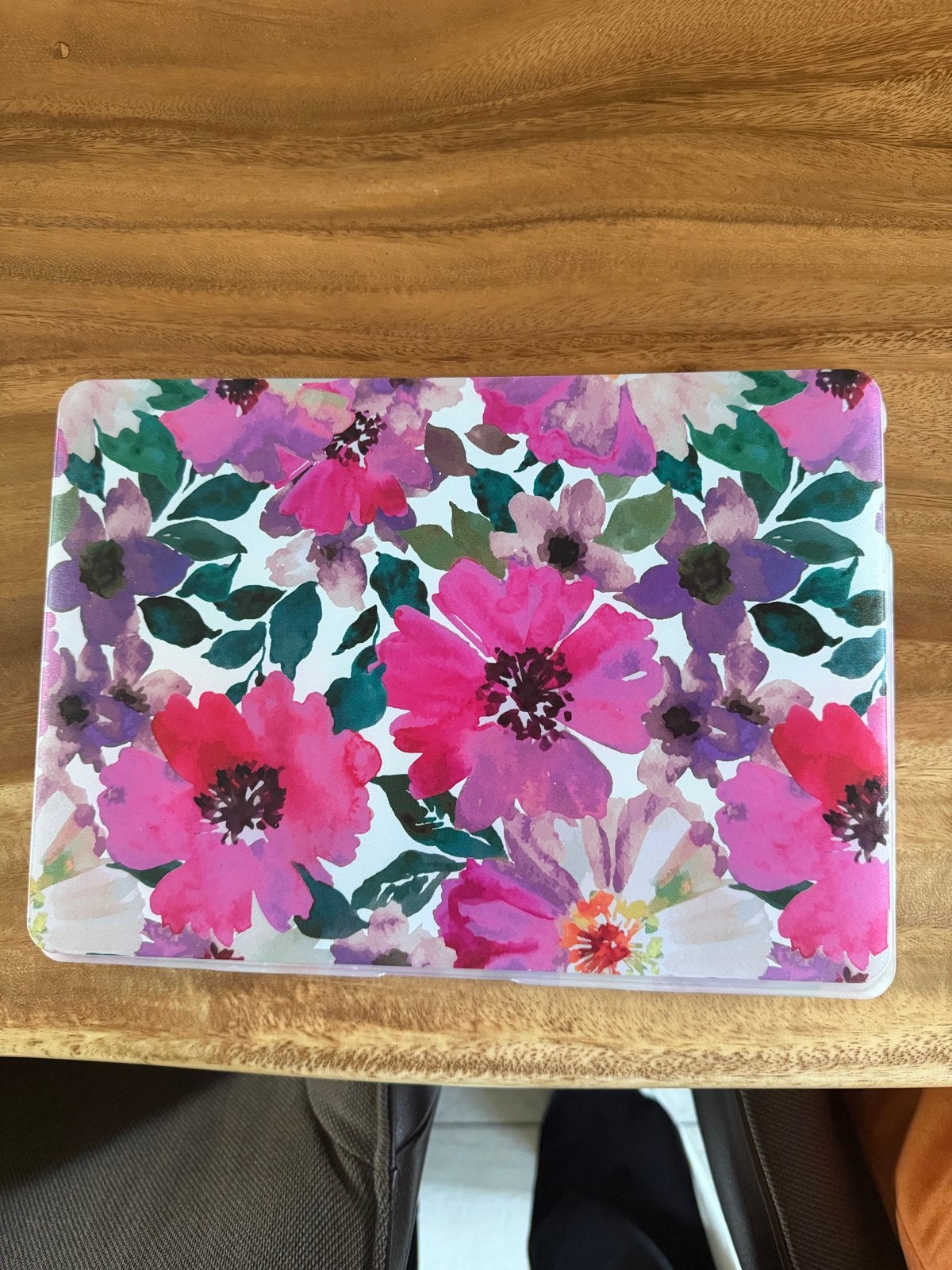 Bloemen Laptop Hoes - Roze/Paars Design, Computers en Software, Ophalen of Verzenden, 13 inch, Nieuw