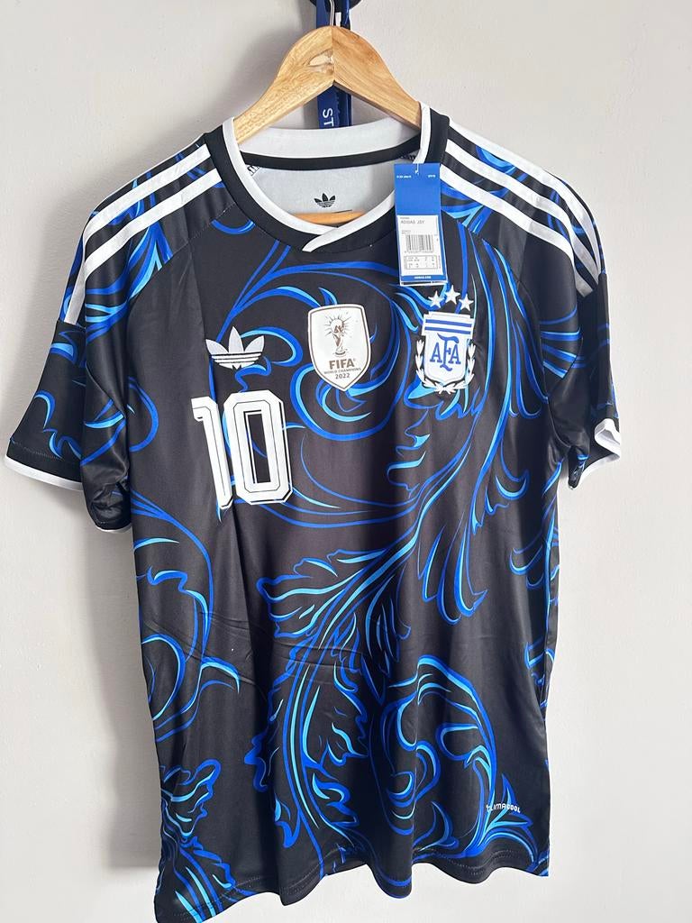 Lionel Messi Argentinië uitshirt maat M, Sport en Fitness, Voetbal, Ophalen of Verzenden, Zo goed als nieuw, Shirt