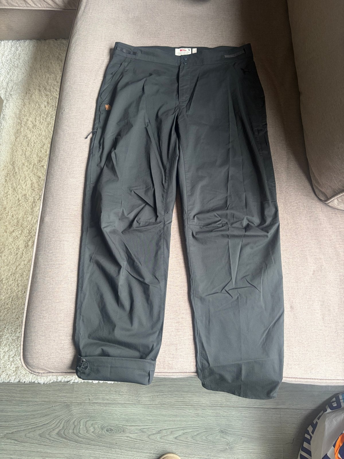 Fjällräven Abisko Hike trousers Dames Maat 44/32, Verzenden, Zwart, Maat 42/44 (L), Nieuw