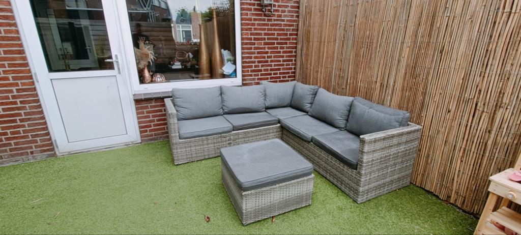 Loungeset, Tuin en Terras, Tuinsets en Loungesets, Ophalen, Gebruikt, Kunststof