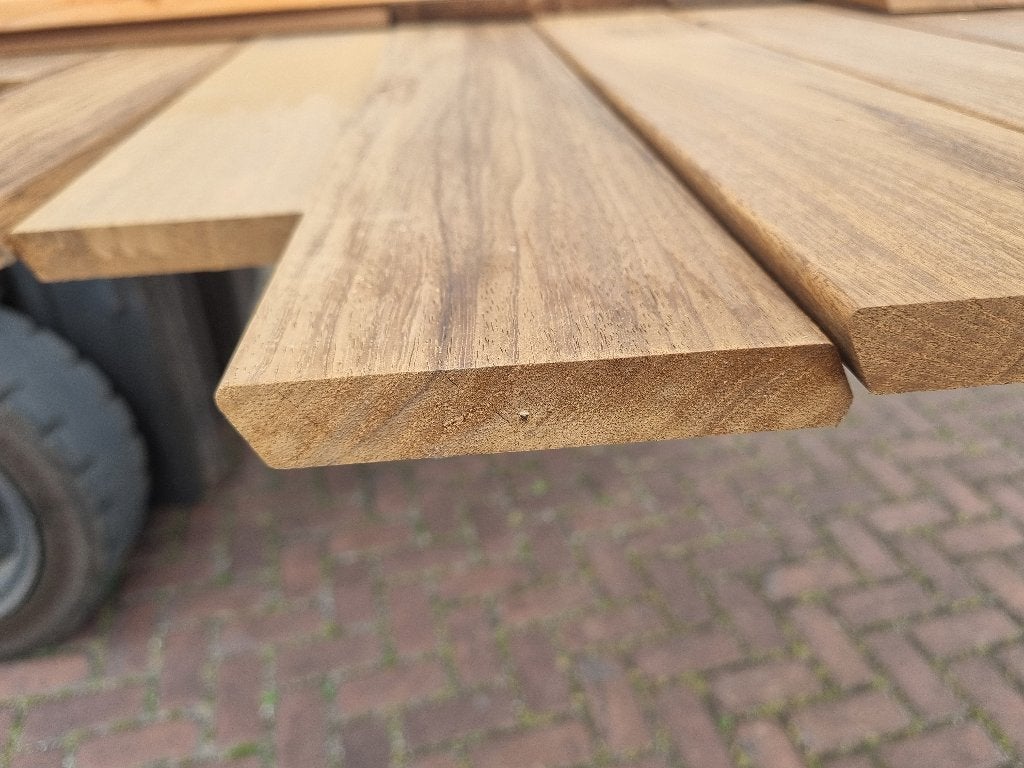4.59 m2 Rhombus profiel 1.8x11.0 cm - nr: HP253, Tuin en Terras, Palen, Balken en Planken, Ophalen, Planken, Nieuw, Hardhout