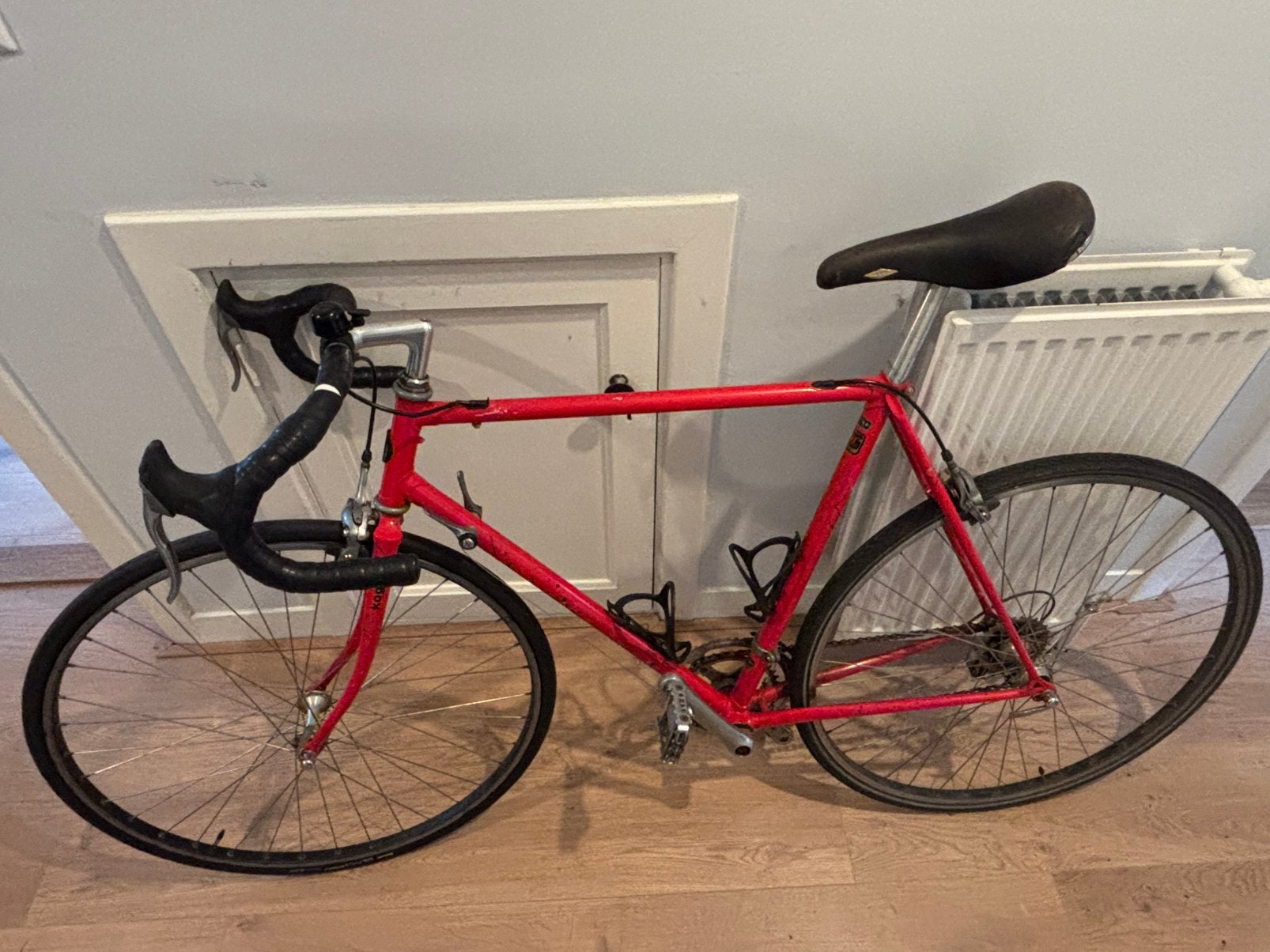 Vintage rode Koga Miyata framemaat 56, Ophalen, Gebruikt, Koga Miyata, 53 tot 57 cm