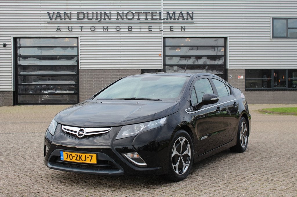 Opel Ampera 1.4 Plug in Hybride / Navigatie / Leer / Bose /, Euro 5, 4 stoelen, Zwart, Bedrijf