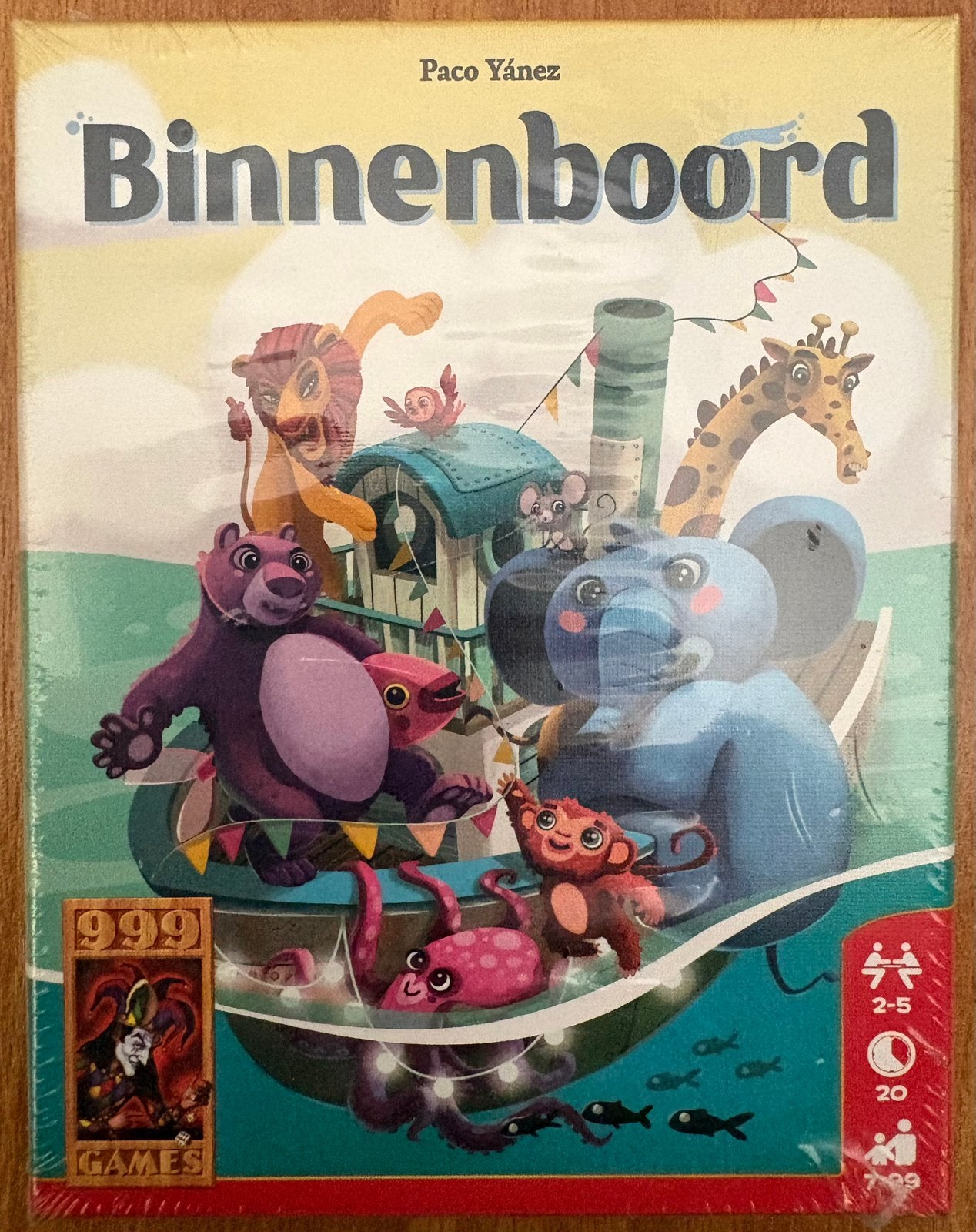 Kaartspel “Binnenboord” - 999 games, Een of twee spelers, Ophalen of Verzenden, Nieuw