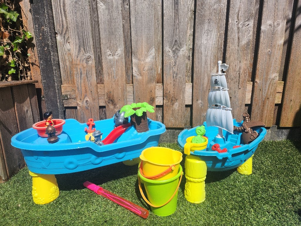 Piratenboot, Ophalen, Gebruikt