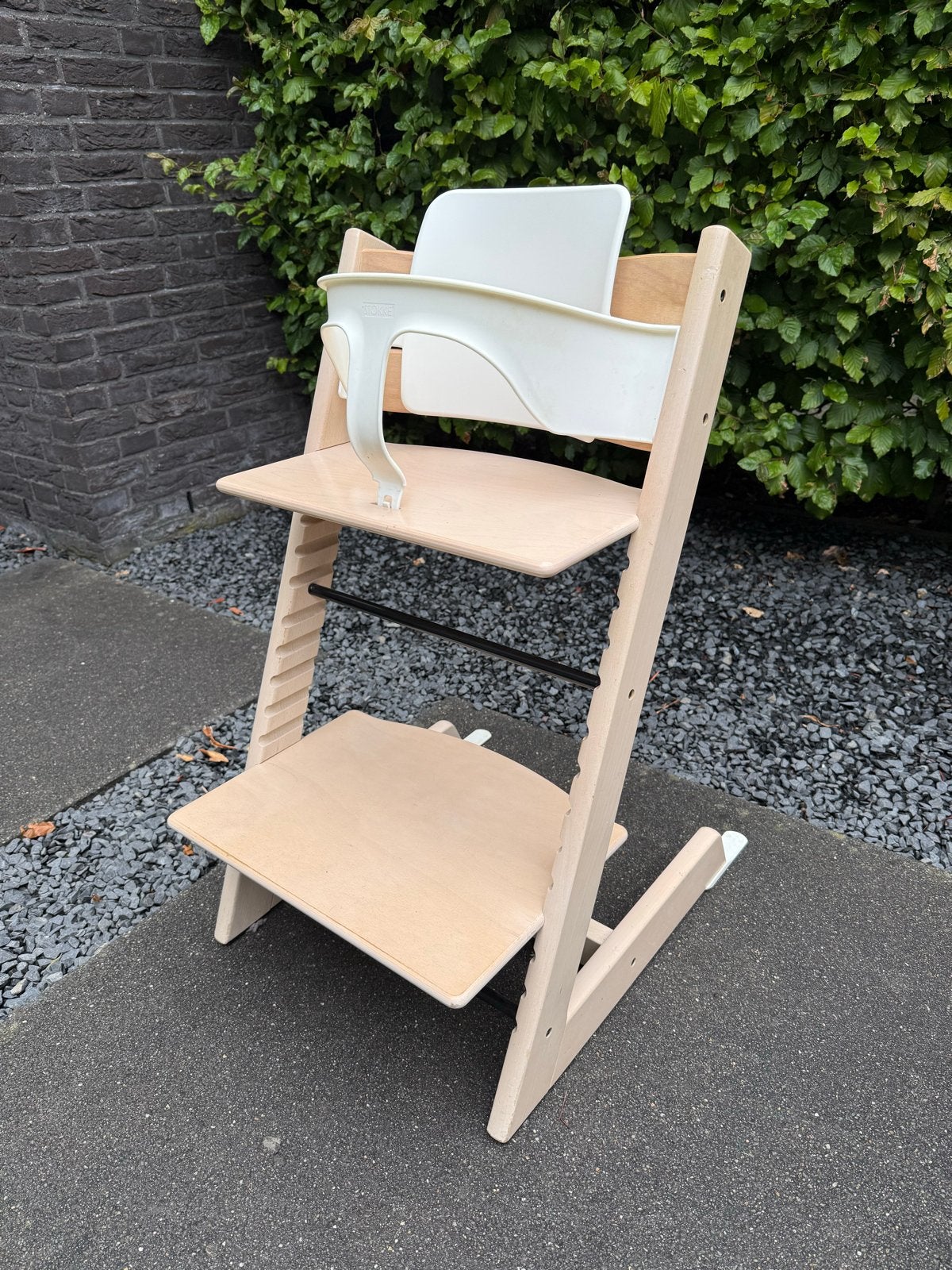 Tripp Trapp stoel met Baby Set, Ophalen, Gebruikt, Meegroeistoel, Aanschuifbaar