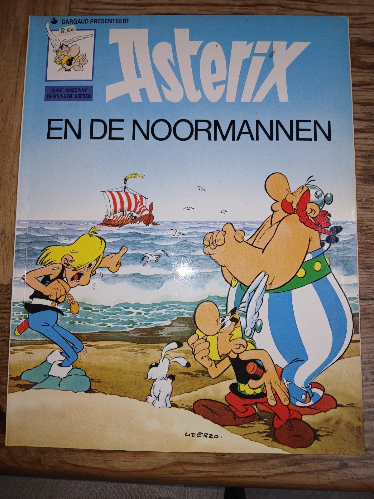 Asterix en de Noormannen - Stripboek Dargaud Benelux, Ophalen of Verzenden, Gelezen
