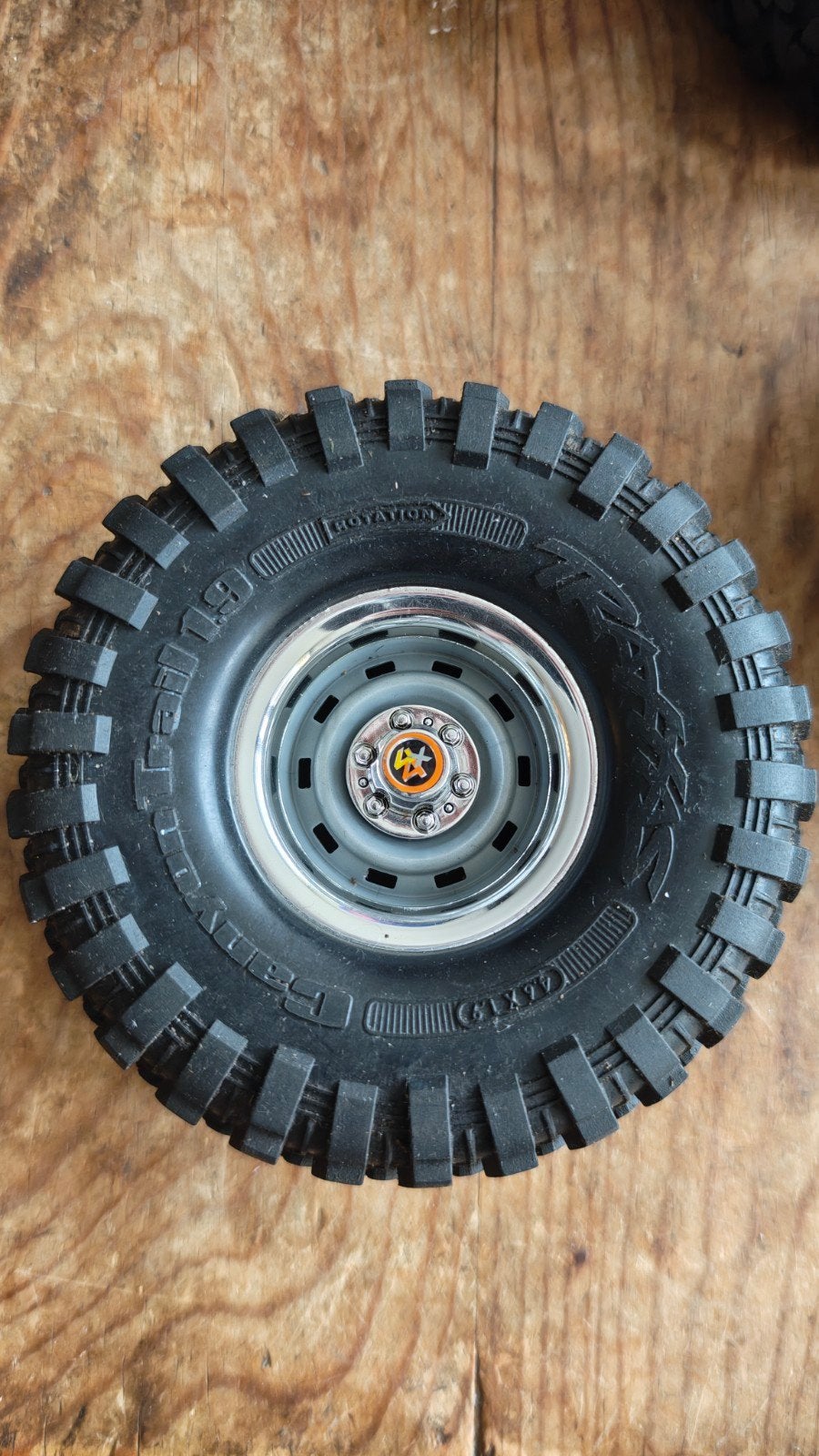 RC Auto Offroad Banden met Velgen - nieuw!, Hobby en Vrije tijd, Modelbouw | Radiografisch | Auto's, Nieuw, Schaal 1:10, Onderdeel