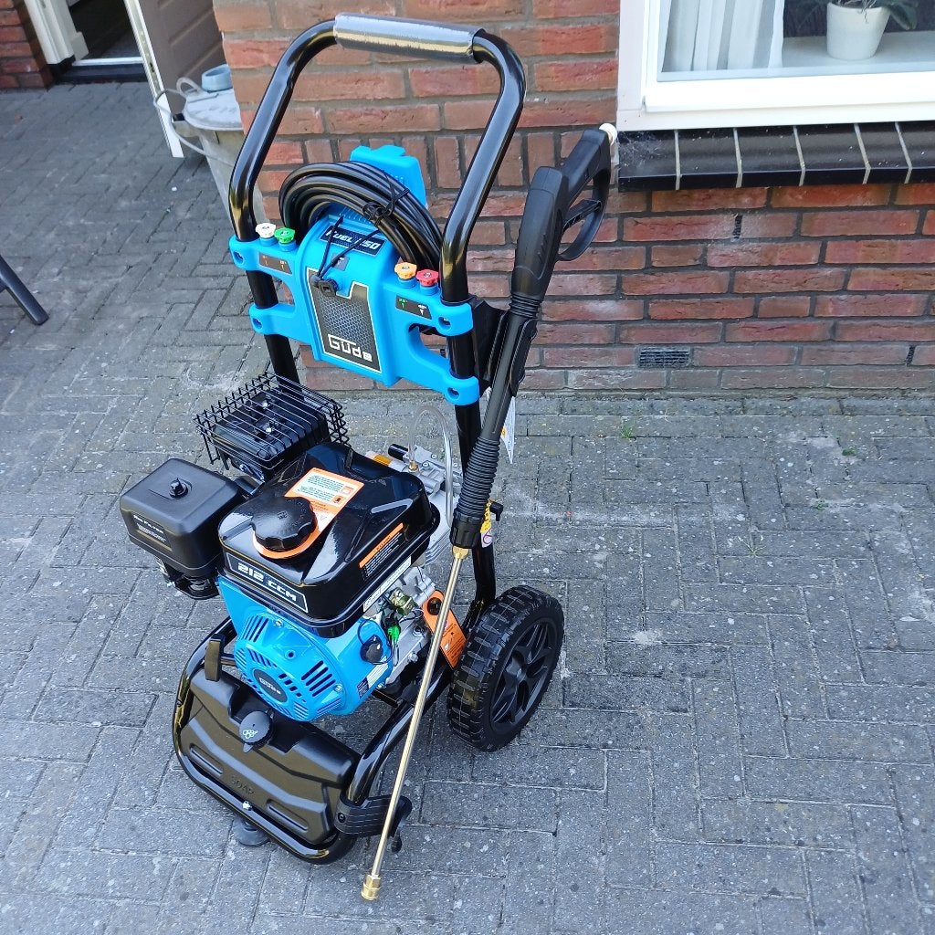 Gude Fuel 250 Benzine hogedrukreiniger 234 bar!!, Ophalen