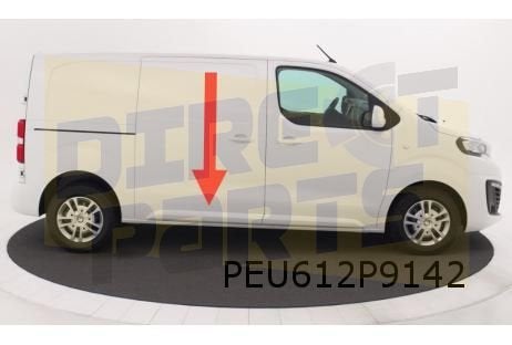 Citroën, Fiat, Opel (6/19-5/24-) 	schuifdeur- / zijwandlijst