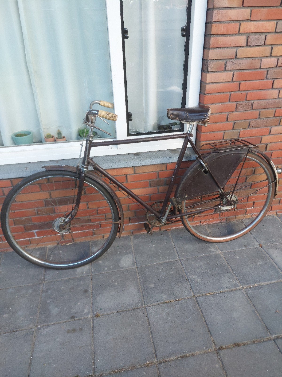 Magneet herenfiets oldtimer, Fietsen en Brommers, Gebruikt, Magneet, Onbekend, Ophalen