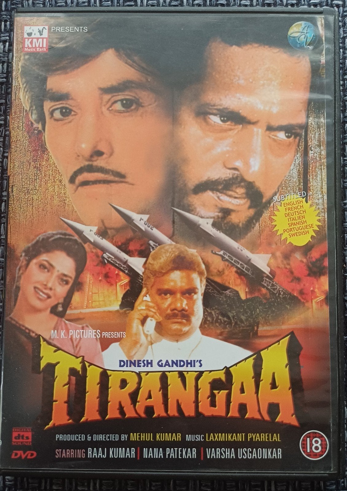 Tirangaa - DVD, Inclusief DVD, Alle leeftijden, Engels, Ophalen of Verzenden