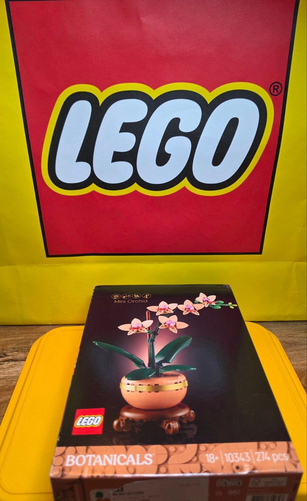 LEGO 10343 Mini Orchidee Botanical Collection Nieuw in Doos, Kinderen en Baby's, Speelgoed | Duplo en Lego, Overige thema's, Lego