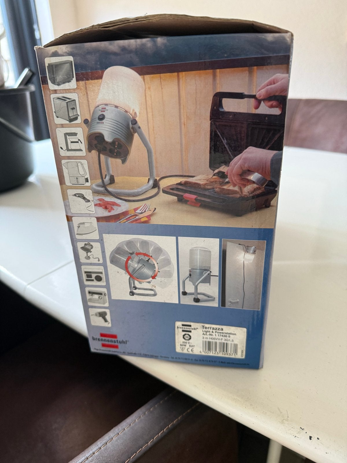 Brennenstuhl Terrazza Light & Powerstation (2 stuks), Ophalen of Verzenden, Nieuw, Minder dan 50 watt, Lamp met armatuur