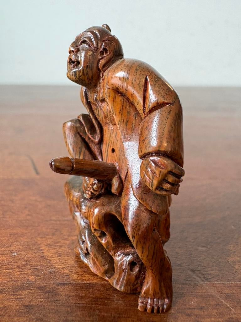 Netsuke shunga erotisch japan man, Verzamelen, Ophalen of Verzenden, Gebruikt, Mens