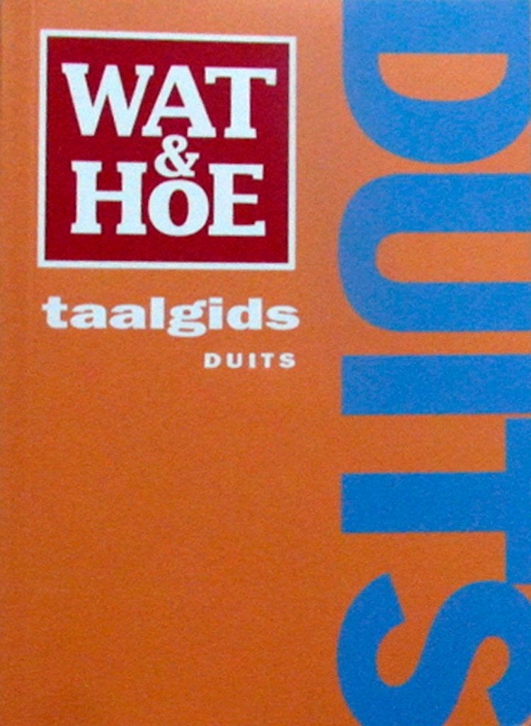 Taalgids DUITS Wat&Hoe,, Ophalen of Verzenden, Zo goed als nieuw