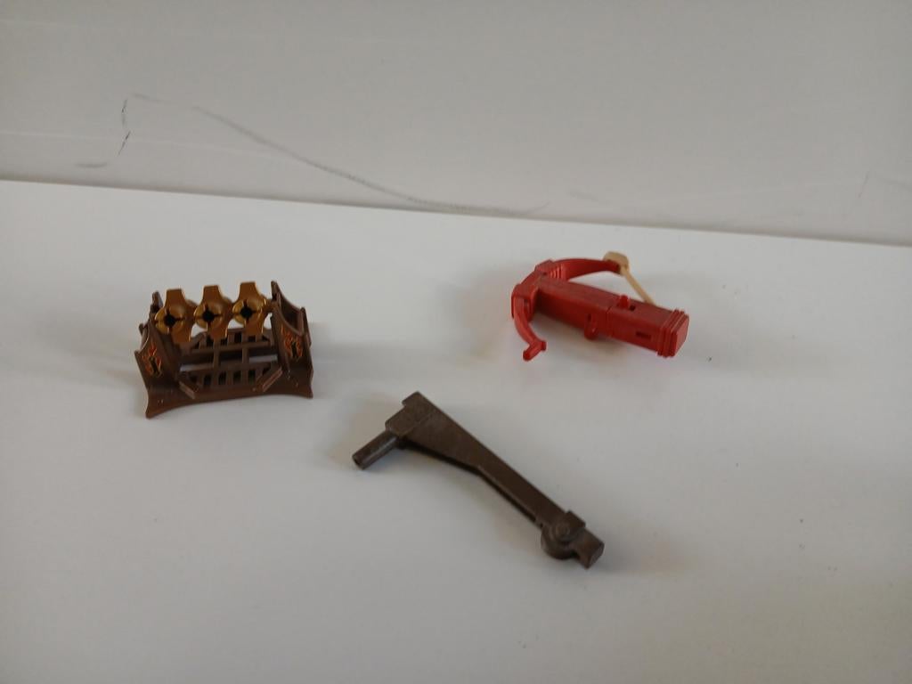 Playmobil katapult,kanon met 3 lopen en een deel van een 🏰, Ophalen of Verzenden, Jongen of Meisje