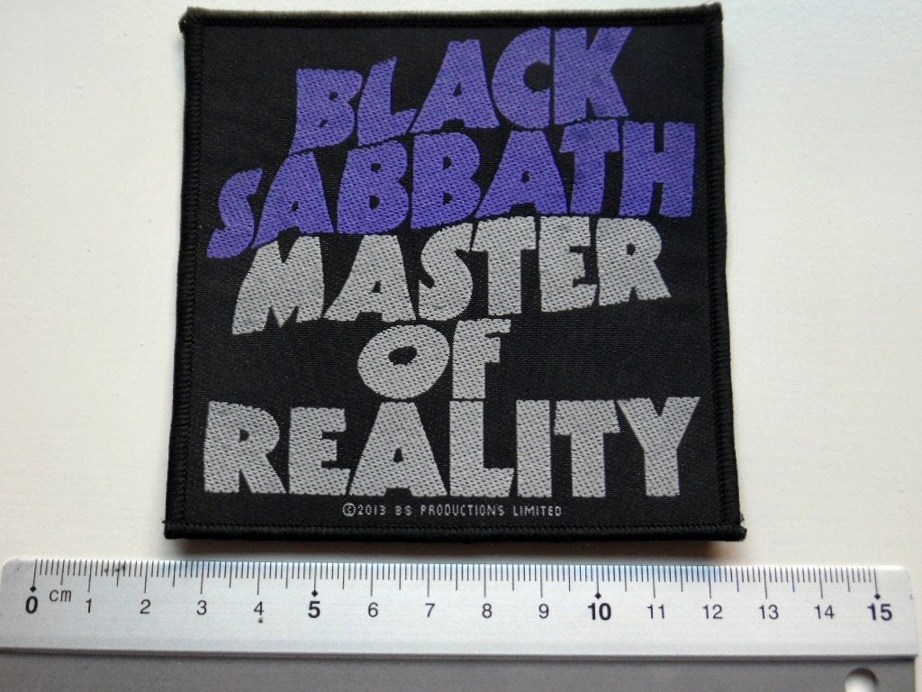 BLACK SABBATH master of reality patch 27 ozzy osbourne, Verzenden, Nieuw, Kleding