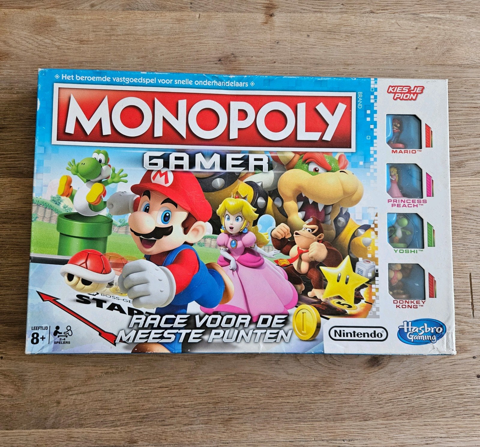 Monopoly Gamer - Mario editie bordspel, Een of twee spelers, Ophalen of Verzenden, Zo goed als nieuw, Hasbro Gaming